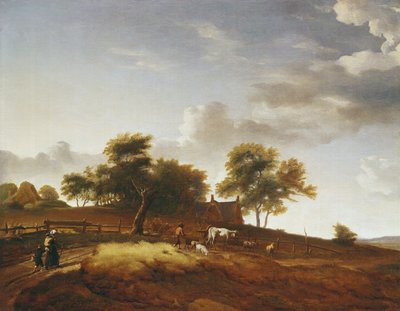 A Landscape by Adriaen van de Velde